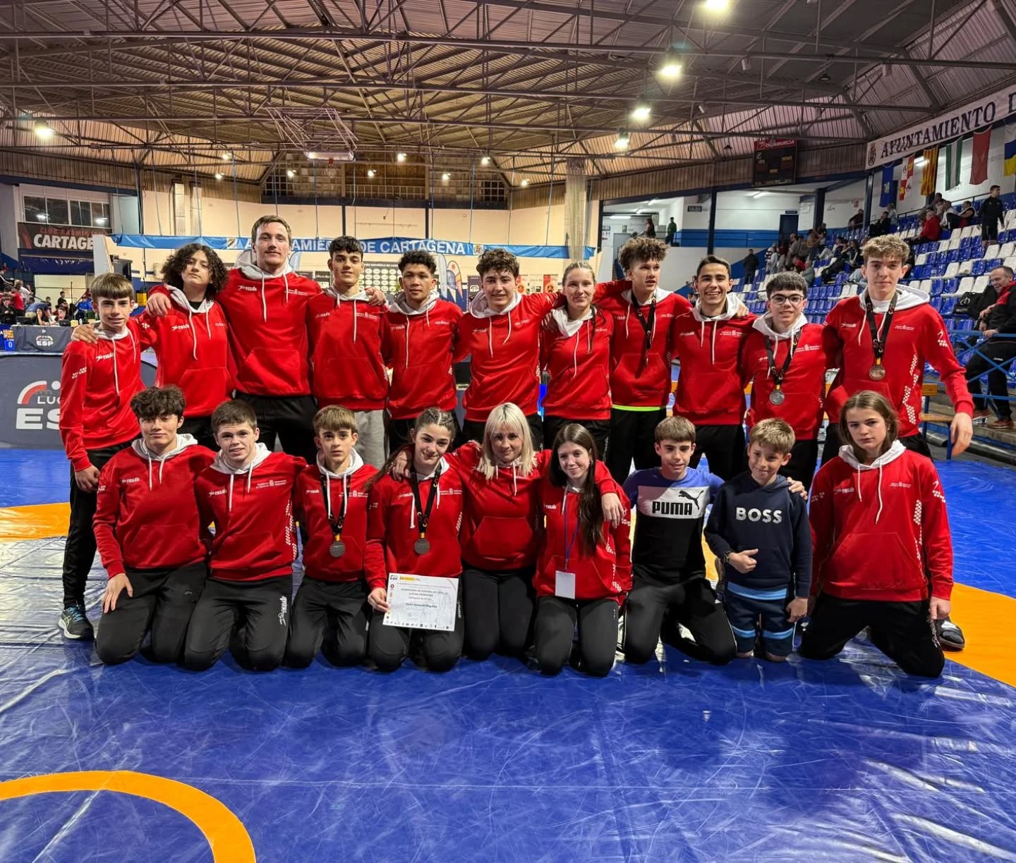 Diez podios para Navarra en los Campeonatos de Espa&ntilde;a U15, U17 y U23 de luchas ol&iacute;mpicas